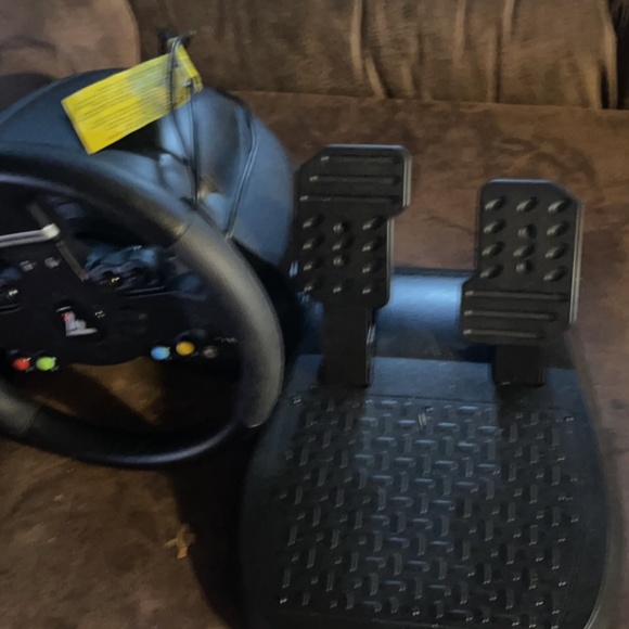 Steering wheels and pedals